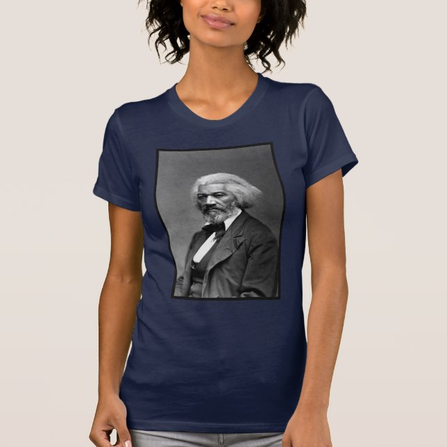 Old Fr3d3rick Bailey Douglas African American Hero T-Shirt (Front)