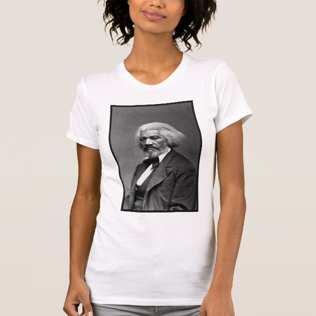 Old Fr3d3rick Bailey Douglas African American Hero T-Shirt (Front)