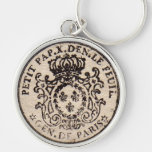 Old French Document Keychain at Zazzle