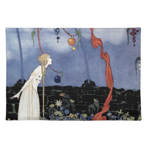 Old French Fairy Tales A Tree of Marvelous Beauty Cloth Placemat