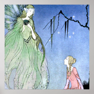 “Old French Fairy Tales” by Virginia Francess Ster Poster