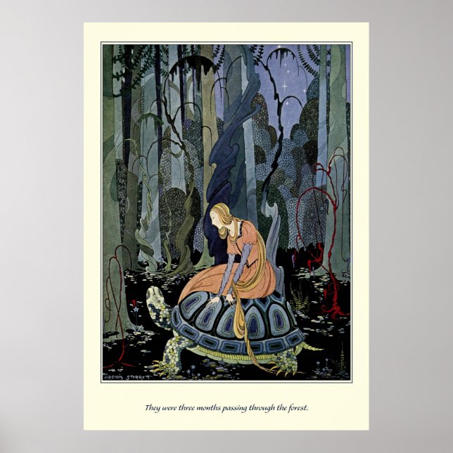 Old French Fairy Tales: Through the Forest Poster (Front)