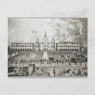Old French Quarter Church Square Postcard