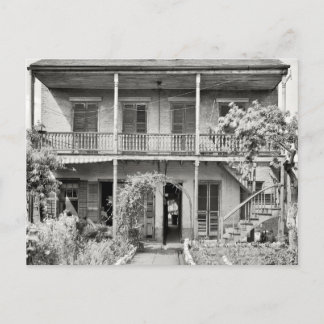 Old French Quarter House Postcard