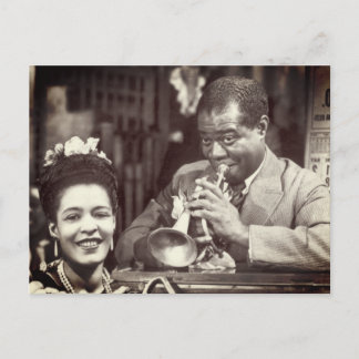 Old French Quarter Jazz Musicians Postcard