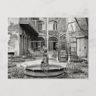 Old French Quarter Patio Postcard