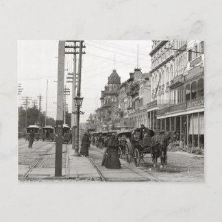 Old French Quarter Street Postcard