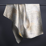 Old Friends Library Card Chiffon Scarf<br><div class="desc">Scattered scans of actual vintage library circulation cards create a design that celebrates books,  libraries and reading and invokes nostalgia for readers of a certain age. Makes a perfect gift for your favorite librarian or bibliophile!</div>
