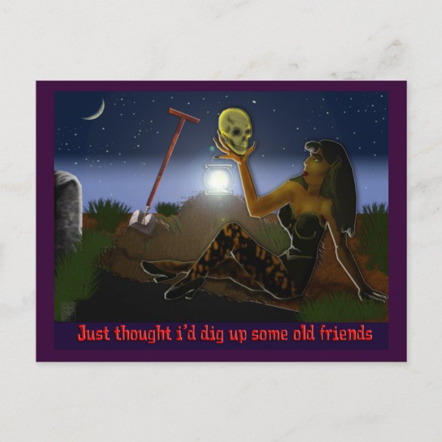 old friends postcard (Front)