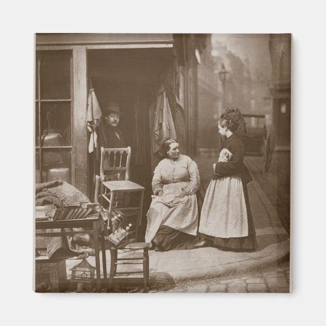 Old Furniture, from 'Street Life in London', 1877- Magnet (Front)