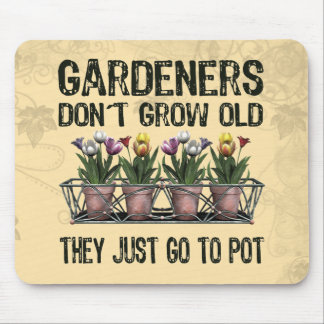 Old Gardeners Mouse Pad