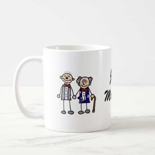 Old Gay Couple Coffee Mug