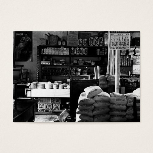 Customizable OLD GENERAL STORE BUSINESS CARD