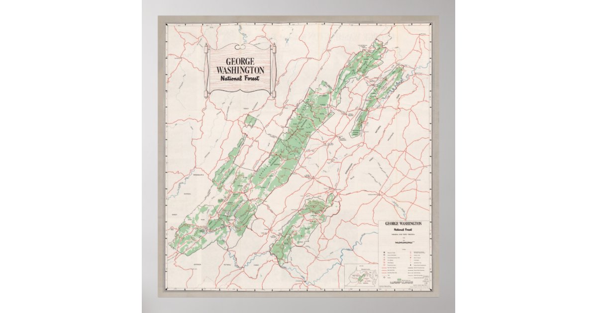 washington state forest map