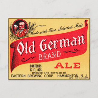 Old German Brand Postcard