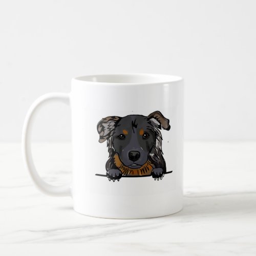 Old german herding dog  coffee mug