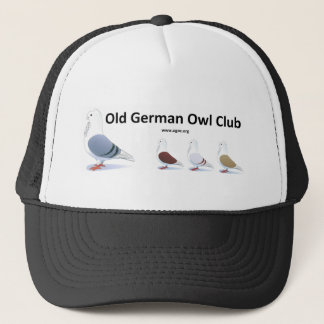 Old German Owl Club Clothing Trucker Hat