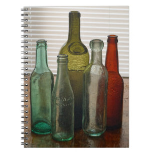 Old Glass Bottles 2 Notebook