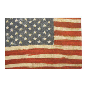 Old Glory American Flag Placemat