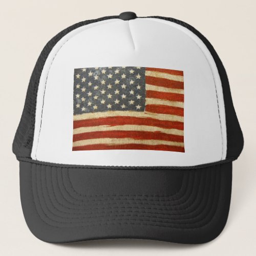 Old Glory American Flag Trucker Hat