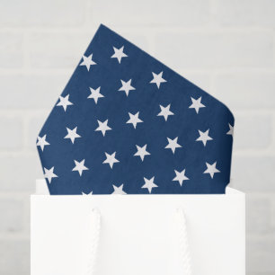 Old Glory Blue Stars (medium scale) Tissue Paper