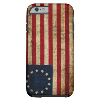 Old Glory Tough Iphone 6 Case by Crookedesign at Zazzle