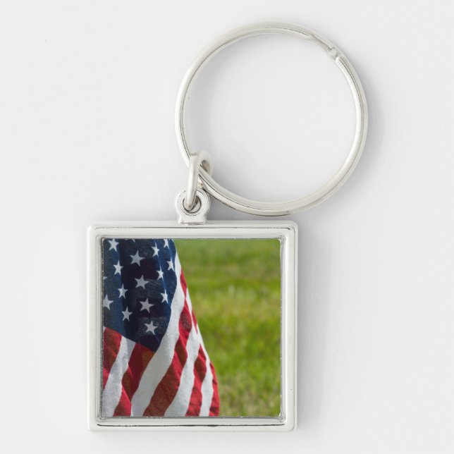 Old Glory Keychain (Front)