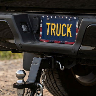 Old Glory License Plate Frame
