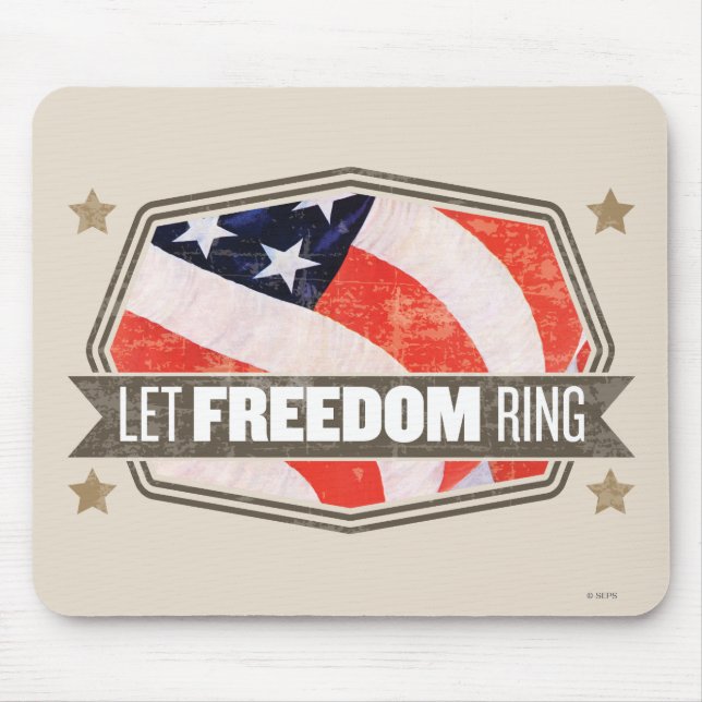 Old Glory Mouse Pad (Front)