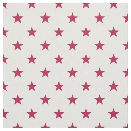 Old Glory Red Stars (small scale) Fabric