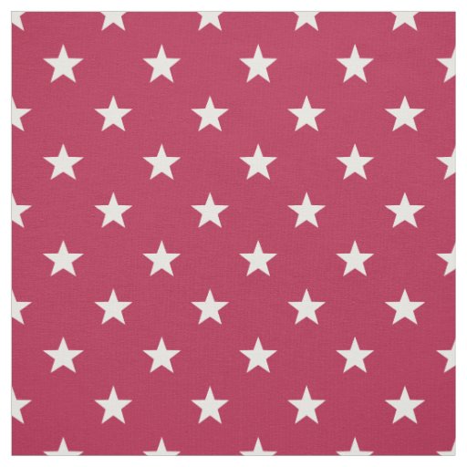 Old Glory Red White Stars (small scale) Fabric