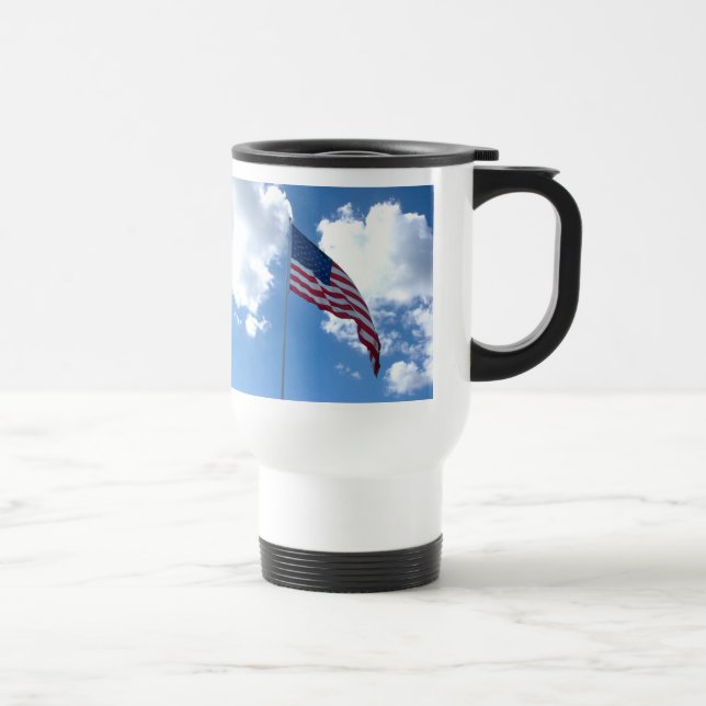 Old Glory Travel Mug (Right)