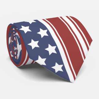Old Glory's Stars & Stripes Neck Tie