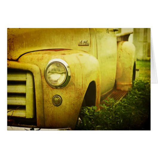 Old GMC Truck (Front Horizontal)
