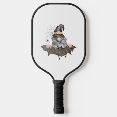 Old gnome with a witchers hat and a long beard H Pickleball Paddle