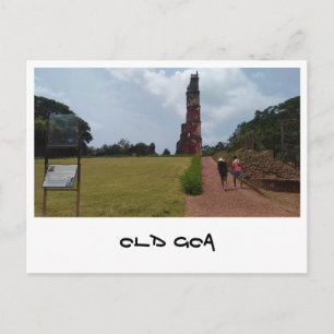 Old Goa (India) Postcard