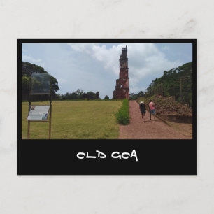 Old Goa (India) Postcard