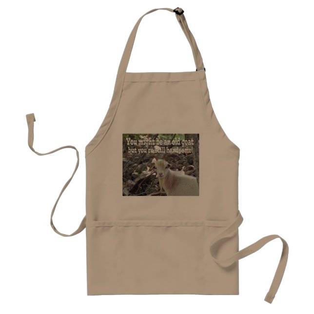 Old Goat Adult Apron (Front)