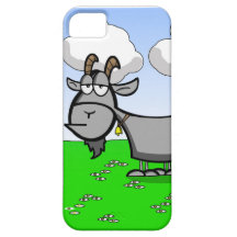 Old goat cartoon phone case