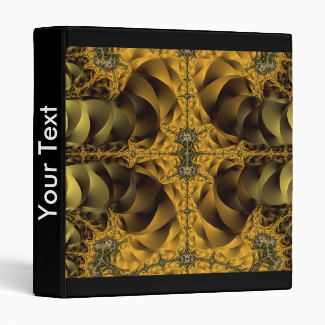 Old Gold Avery Binder (Front/Spine)