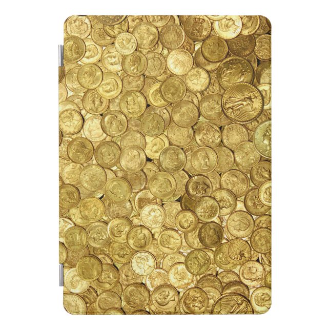 Old Gold Coin Collection iPad Pro Cover (Front)