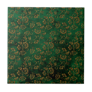 Old Gold Emerald Ceramic Tile