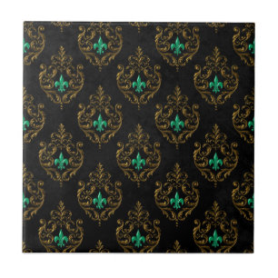 Old Gold Emerald Ceramic Tile