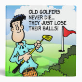 Old Golfer Binder (Front)