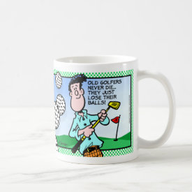 Old Golfer Coffee Mug