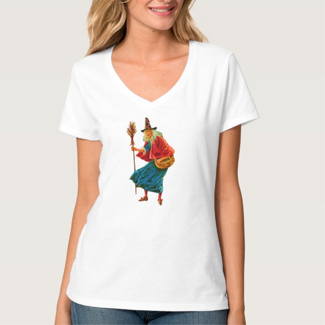 Old granny witch T-Shirt (Front)
