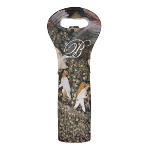OLD GRAPE VINEYARD HARVEST MONOGRAM WINE BAG