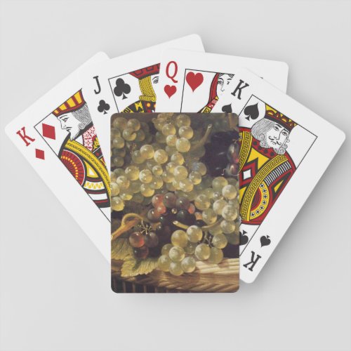 OLD GRAPE VINEYARD POKER CARDS