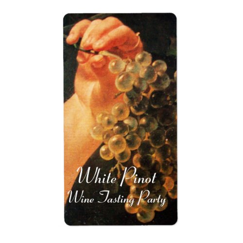 OLD GRAPE VINEYARDWHITE WINE TASTING PARTY LABELS