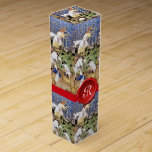OLD GRAPE VINEYARD WINE ,RED WAX SEAL MONOGRAM GIFT BOX<br><div class="desc">Ancient Medieval Italian miniature of vinyard harvest .Classic rural scene.Beautiful hanged red grapes, grape vines, green fall leaves.Part from " Season's Fruits ".This classy design is perfect for nutritionists, dieticians, caterers, food service, preparation or restaurant , catering , wine industries</div>